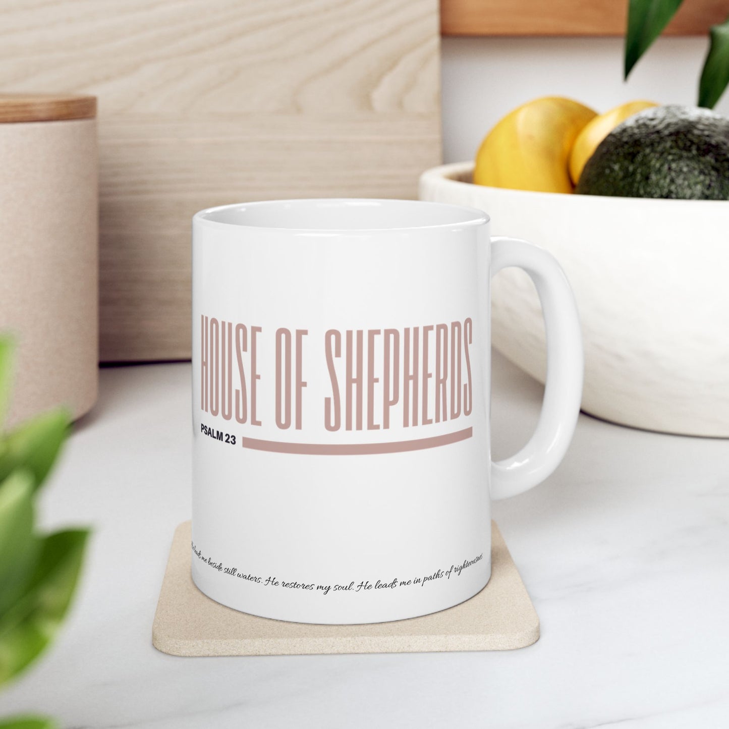 House of Shepherds Inspirational Ceramic Mug