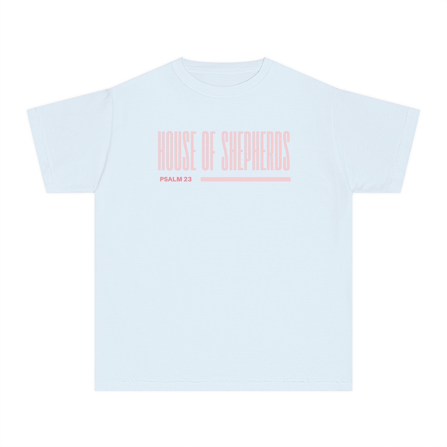 Youth Midweight Tee - House of Shepherds with Psalm 23