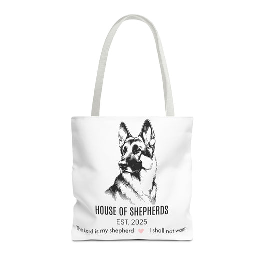 German Shepherd Tote Bag - House of Shepherds Design