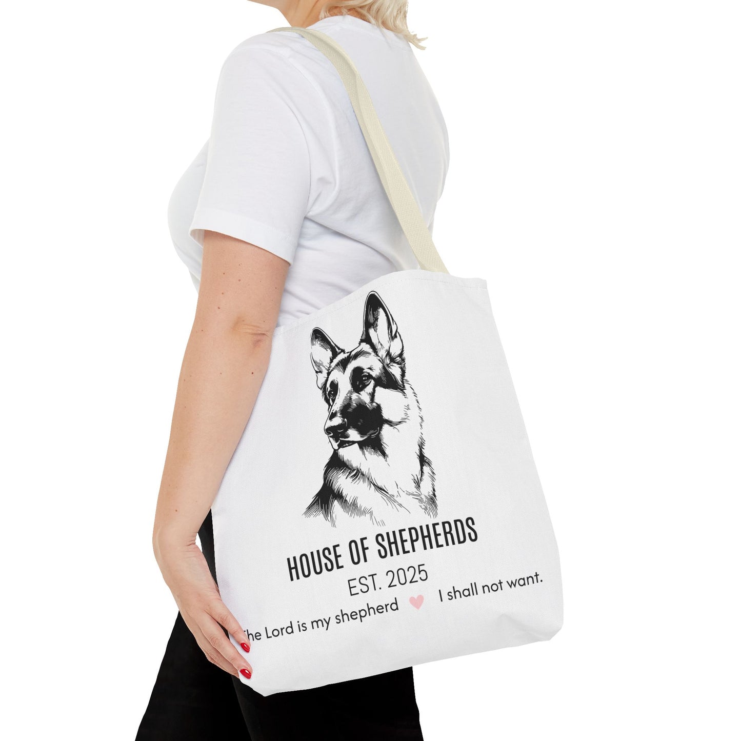 German Shepherd Tote Bag - House of Shepherds Design