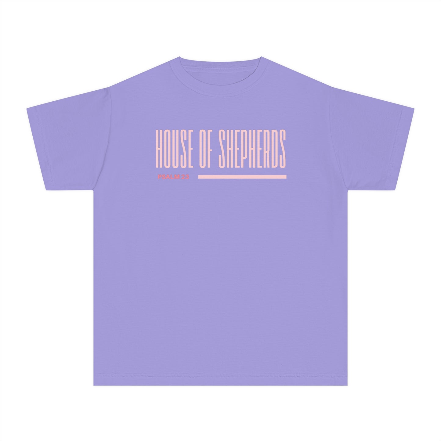 Youth Midweight Tee - House of Shepherds with Psalm 23