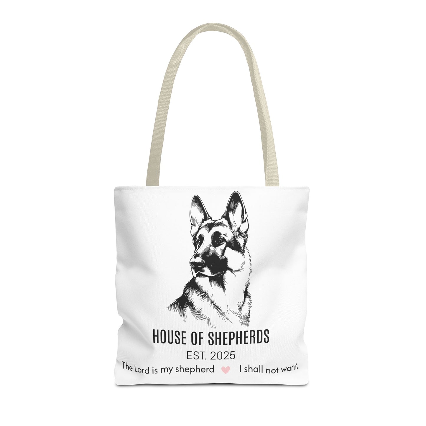 German Shepherd Tote Bag - House of Shepherds Design
