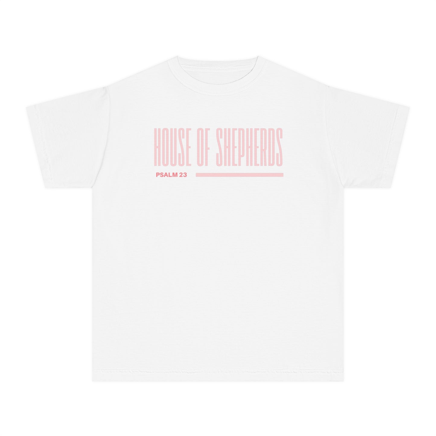 Youth Midweight Tee - House of Shepherds with Psalm 23