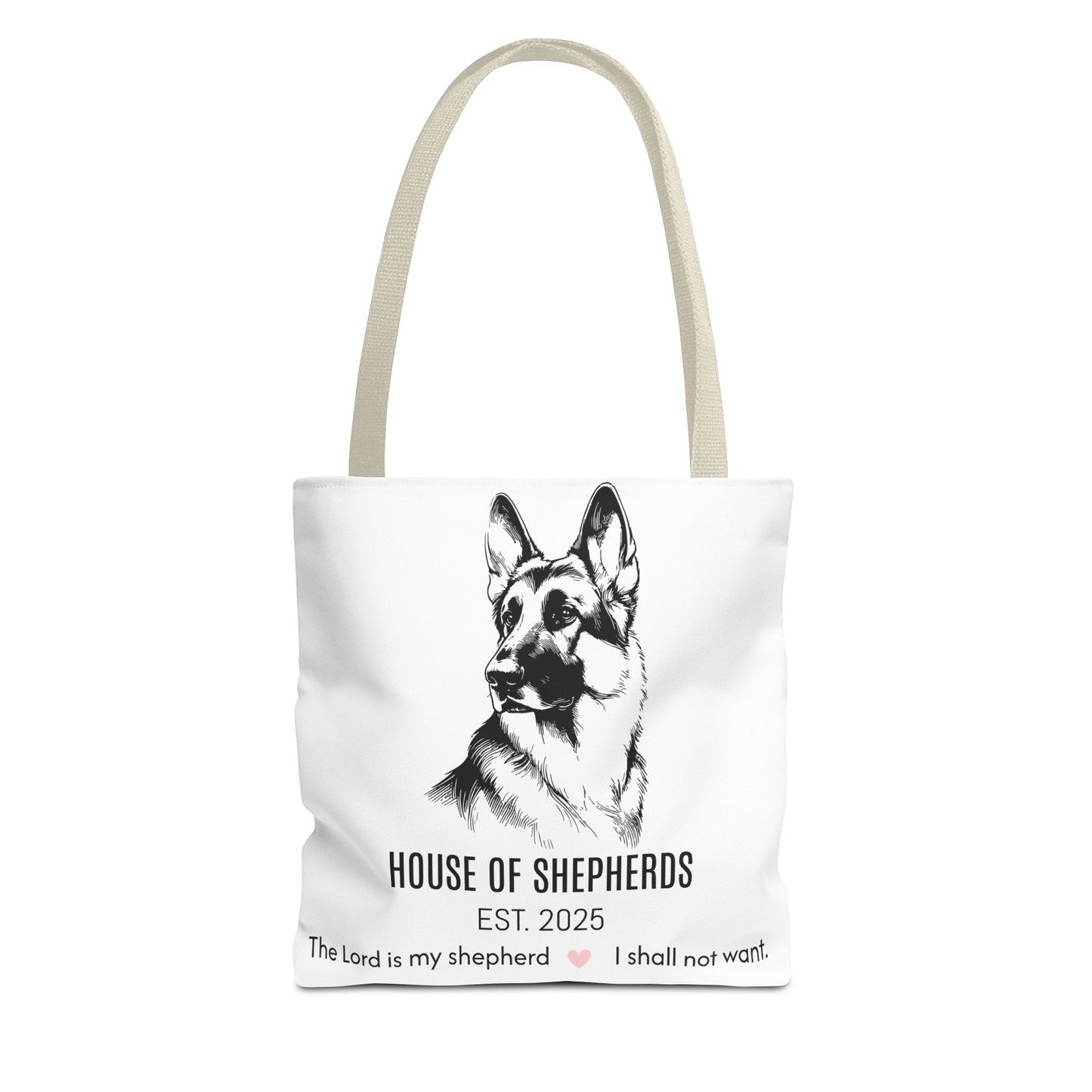 German Shepherd Tote Bag - House of Shepherds Design