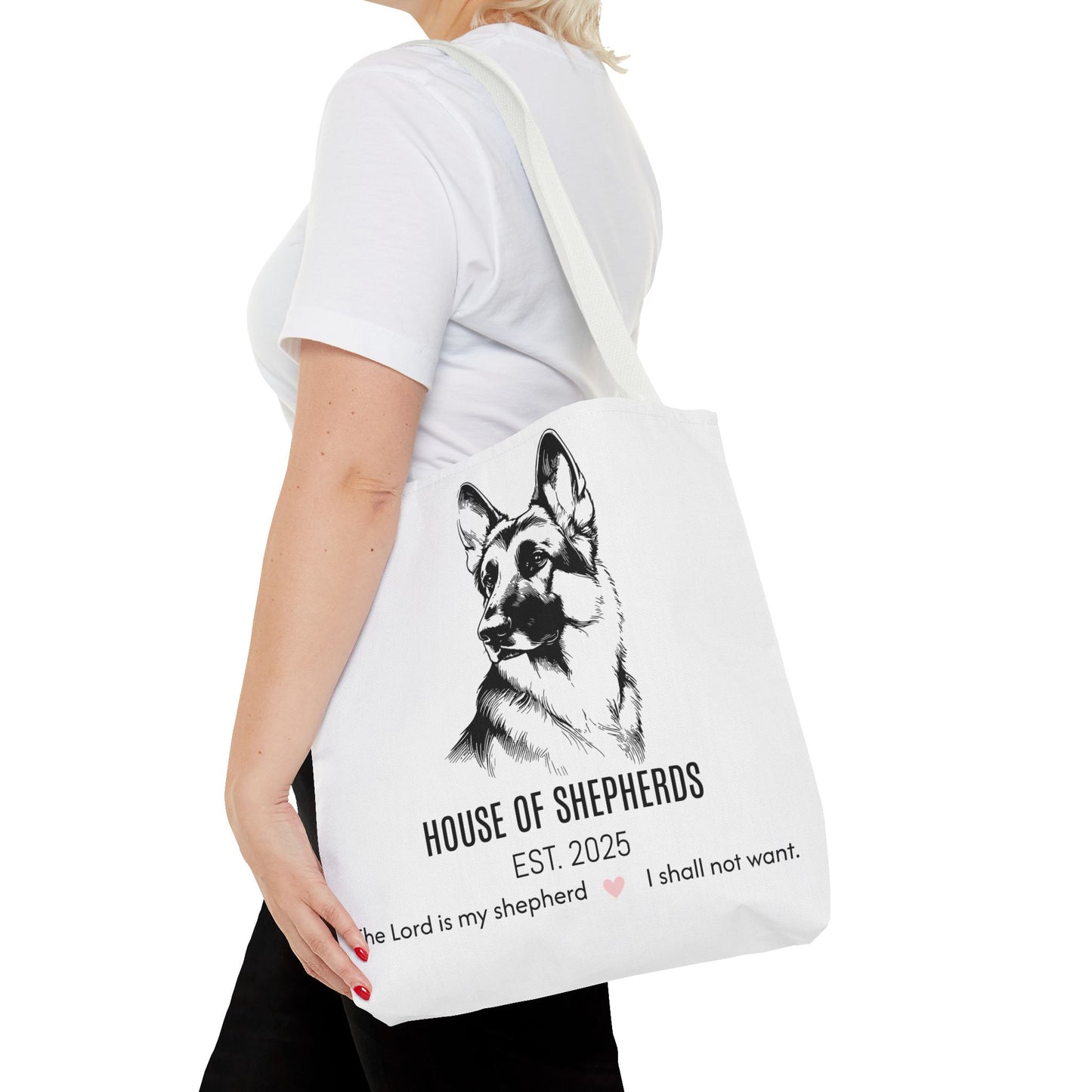German Shepherd Tote Bag - House of Shepherds Design