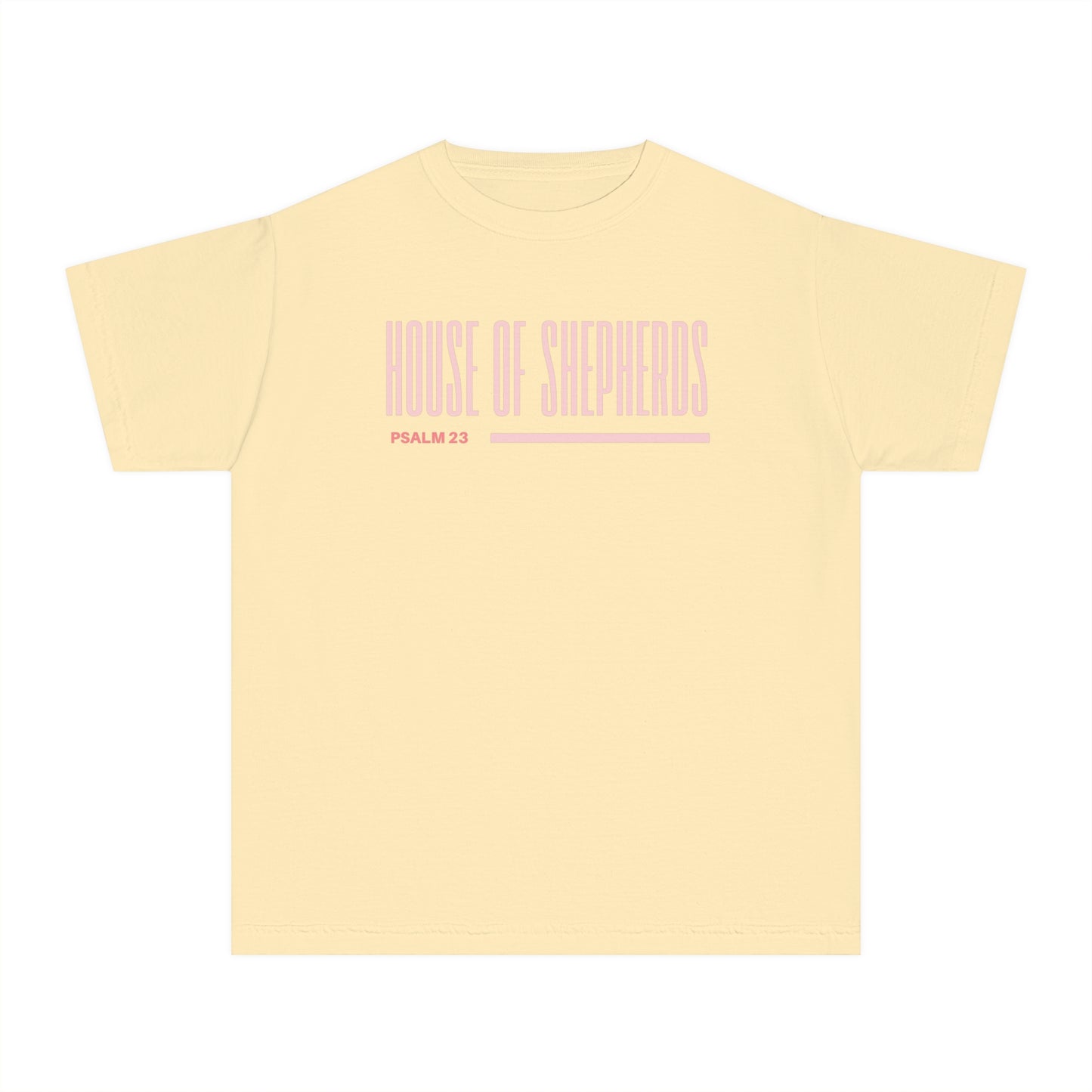 Youth Midweight Tee - House of Shepherds with Psalm 23