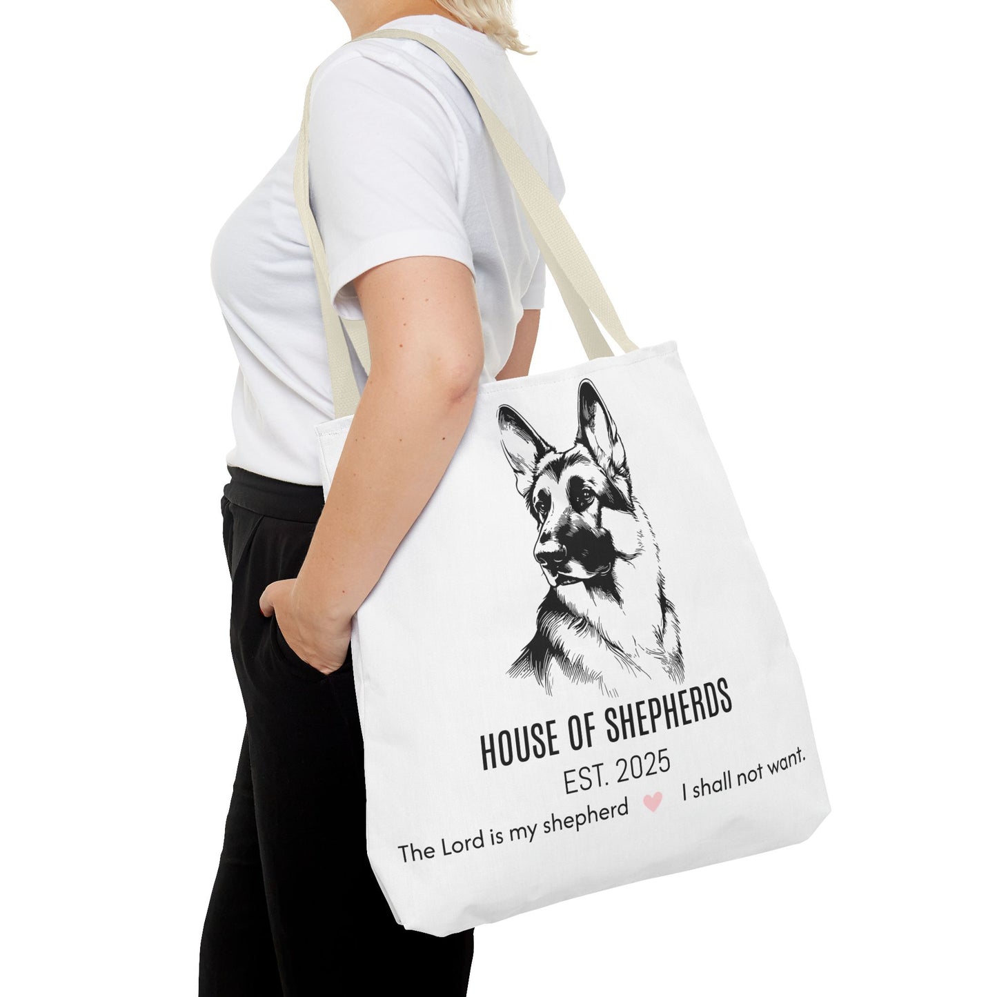 German Shepherd Tote Bag - House of Shepherds Design