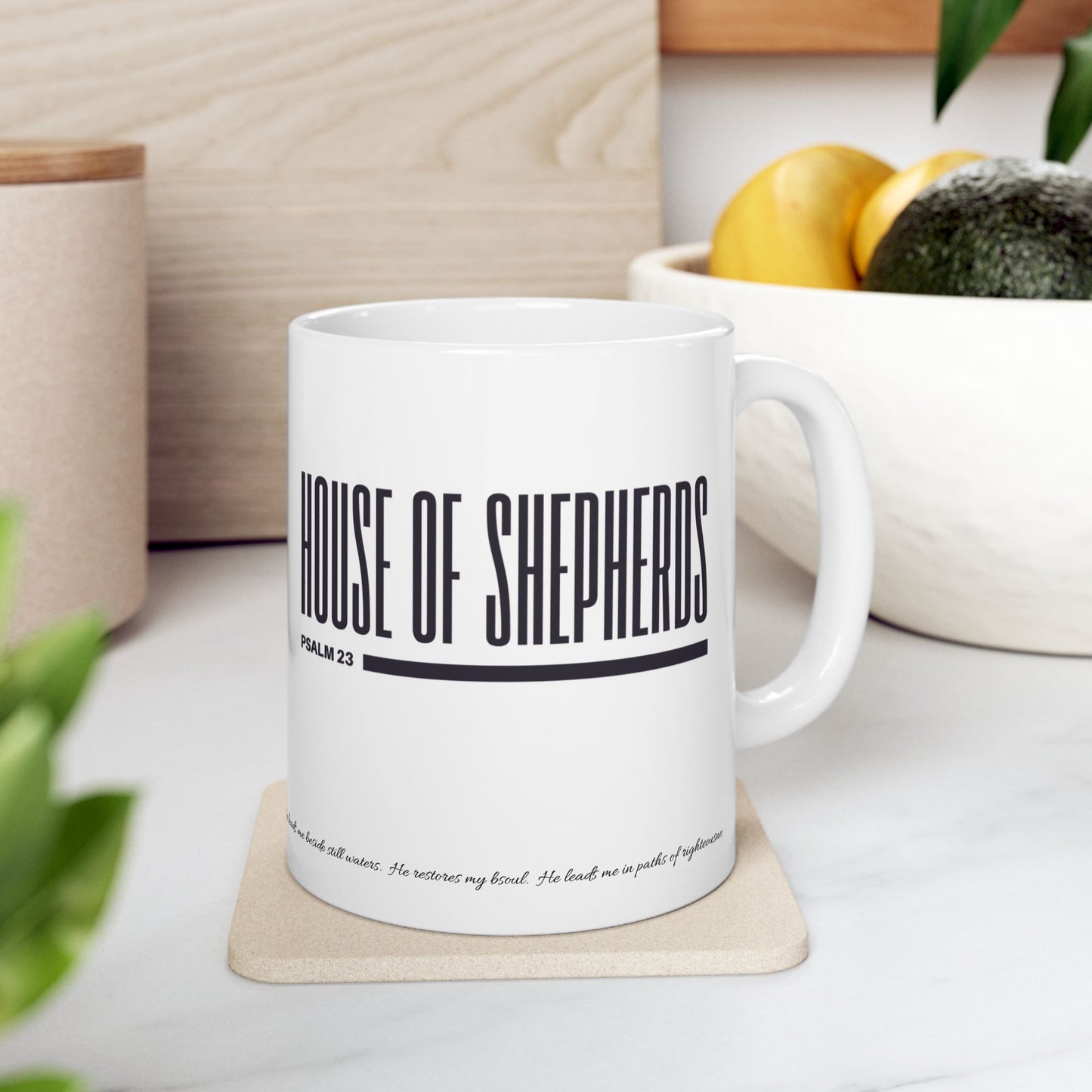 House of Shepherds Inspirational Ceramic Mug